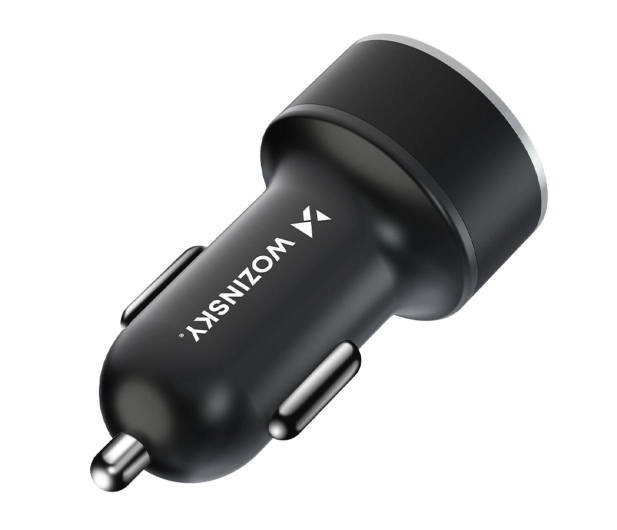 Wozinsky Ładowarka samochodowa USB-C USB-A 36W czarna WDCCAC - 1487887 - zdjęcie 2